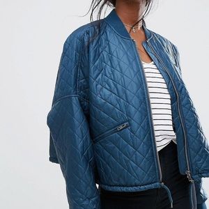 Women’s Free People Easy Quilted Bomber Jacket